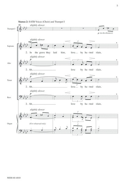 Now the Green Blade Rises (Downloadable Choral Score)
