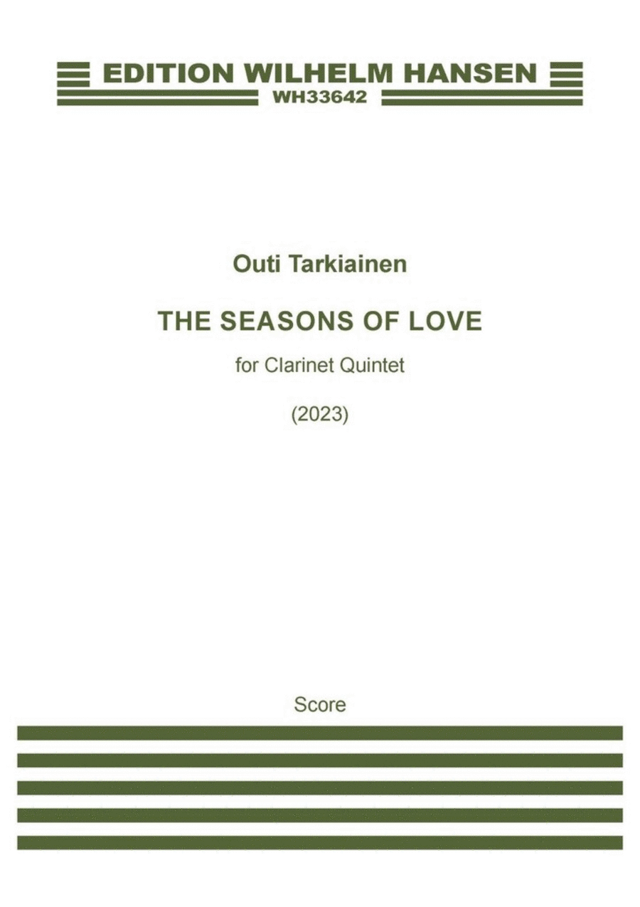 The Seasons Of Love (Clarinet Quintet)