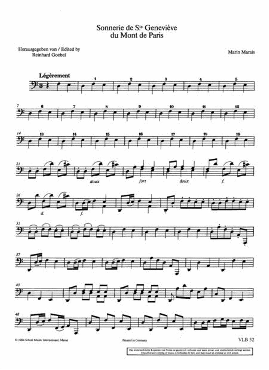 Sonnerie de Ste. Geneviève du Mont de Paris Flute scores gallery preview page 4