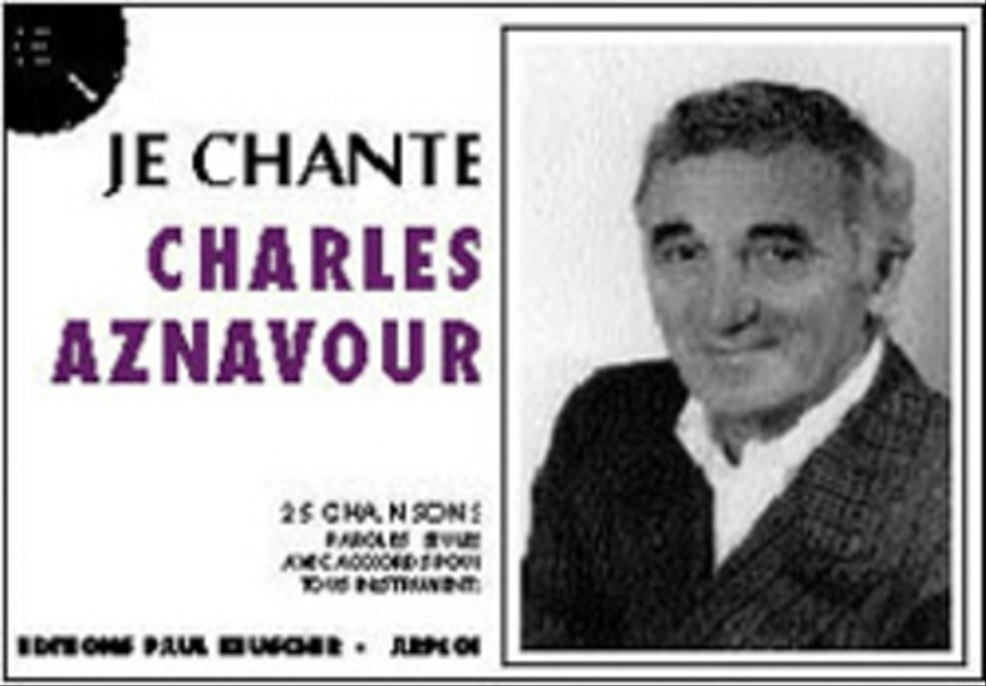 Je Chante Aznavour Voice scores gallery preview page 1