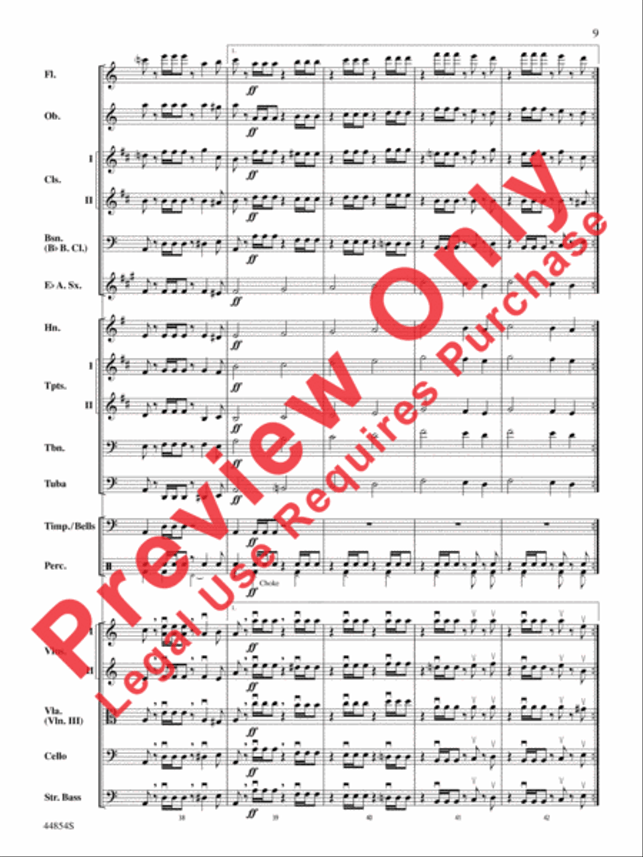 Romeo and Juliet Overture Full Orchestra scores gallery preview page 29