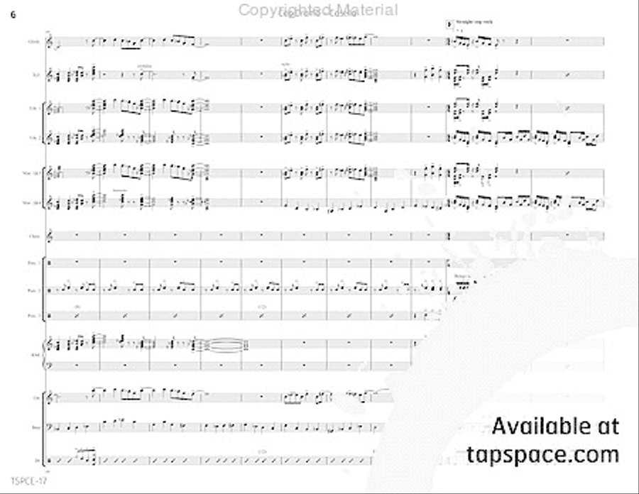 Cop Drama Percussion Ensemble scores gallery preview page 11