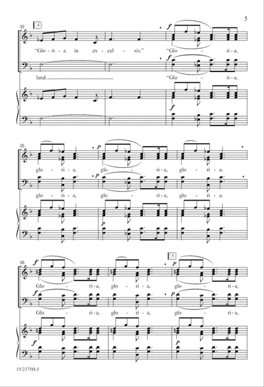 And the Angels Sang And the Angels Sang 4-Part scores gallery preview page 6