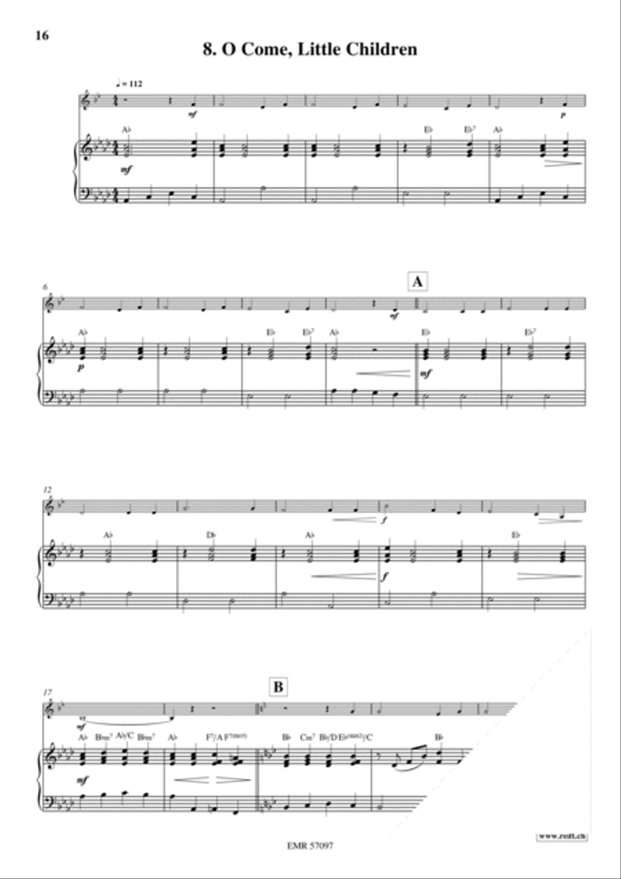 18 Christmas Songs Bass Clarinet scores gallery preview page 11