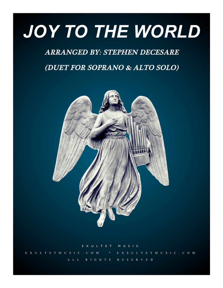Joy To The World (Duet for Soprano and Alto Solo) Alto Voice scores gallery preview page 1