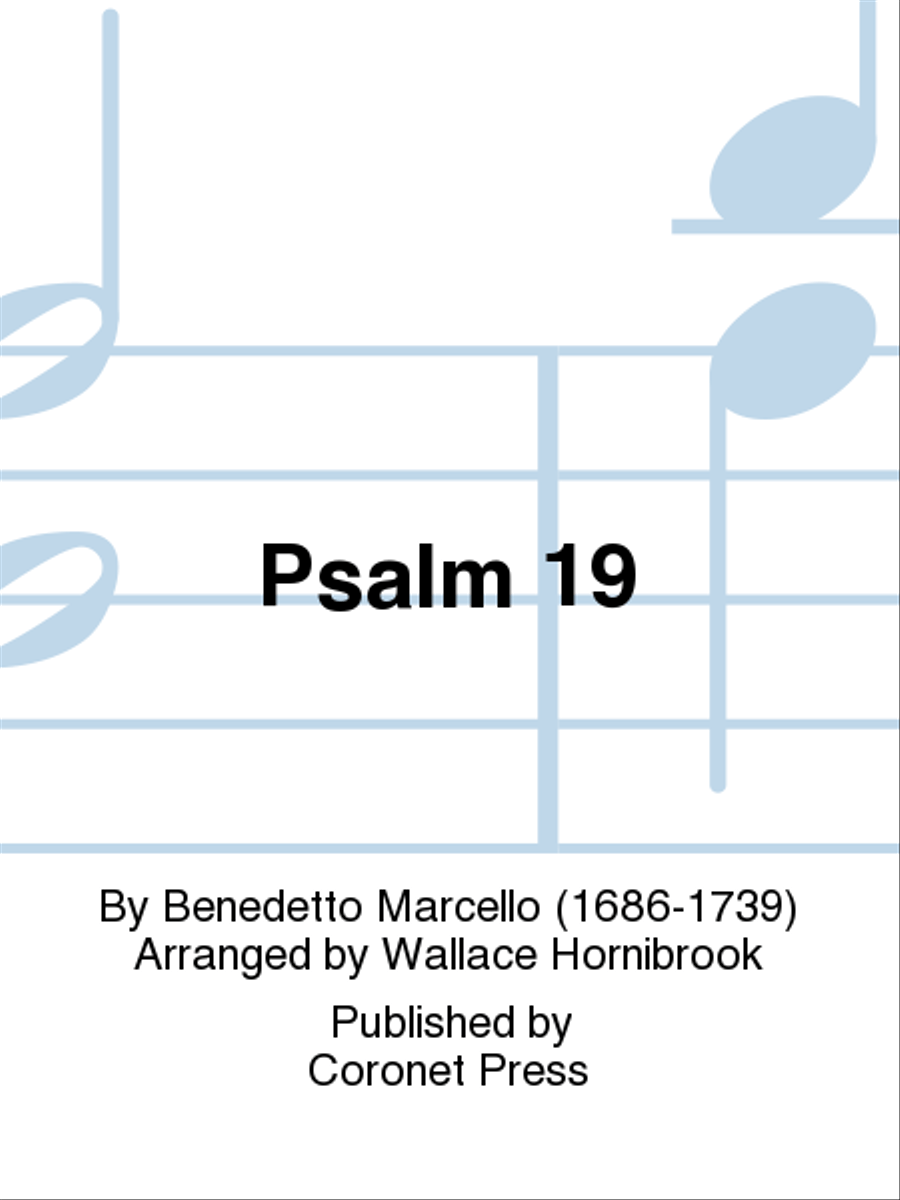Psalm 19 Chamber Music scores gallery preview page 1