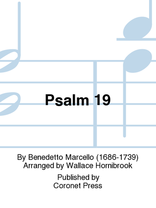 Book cover for Psalm 19