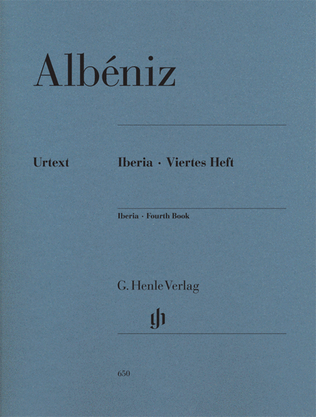 Book cover for Isaac Albéniz – Iberia, Fourth Book