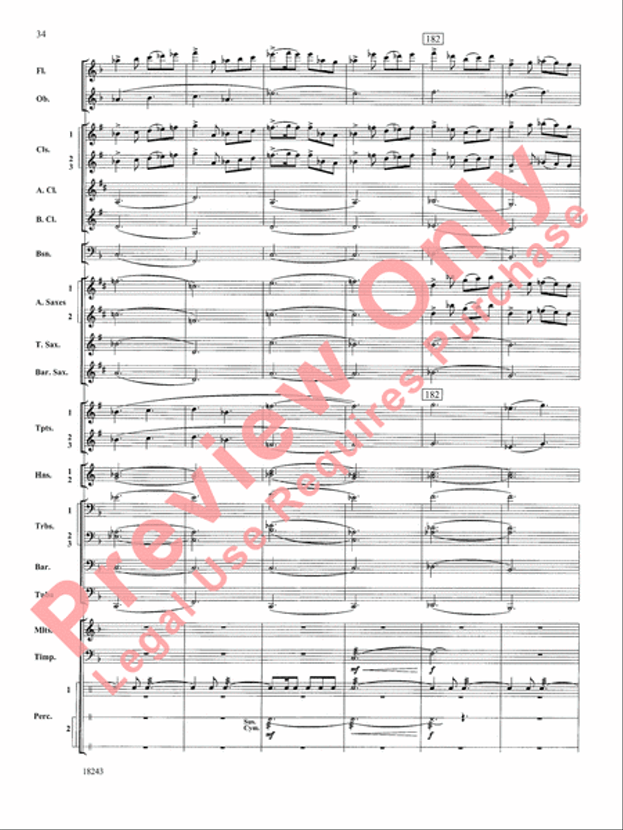 A Longford Legend A Longford Legend Concert Band scores gallery preview page 35