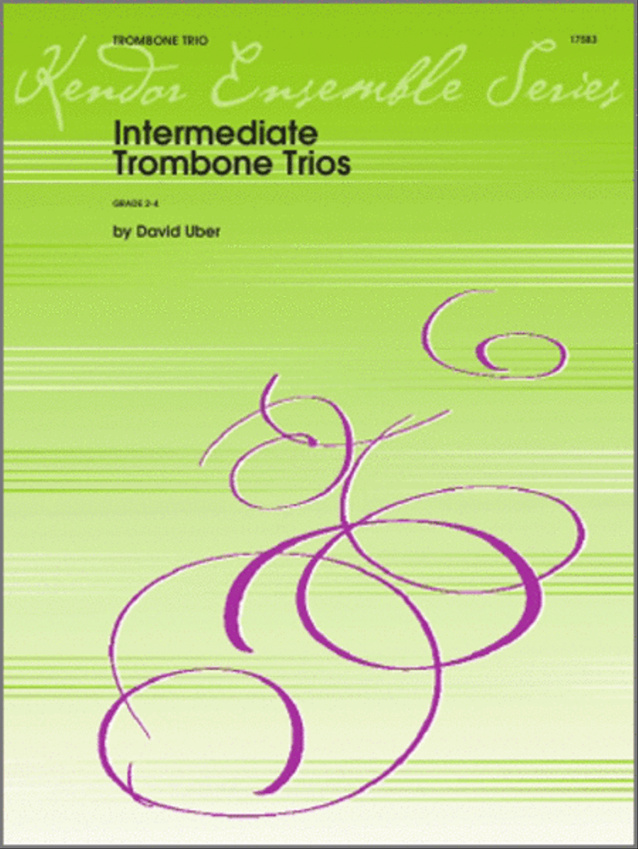 Intermediate Trombone Trios Trombone Trio scores gallery preview page 1