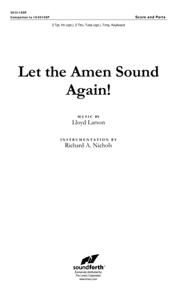Let the Amen Sound Again! - Brass and Percussion Score and Parts