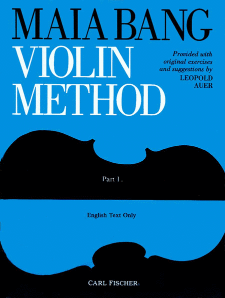 Maia Bang Violin Method, Part 1-English Text Only