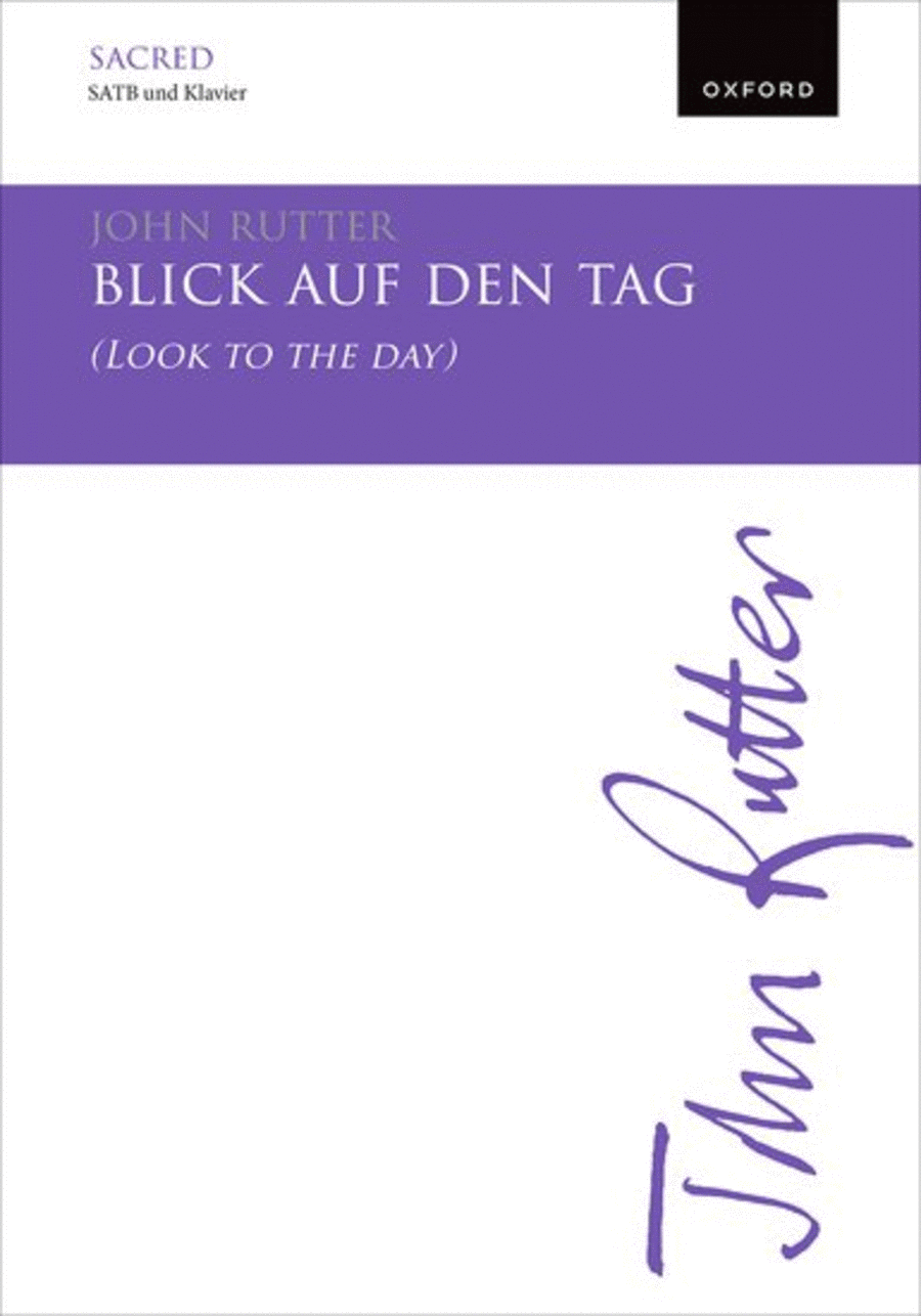 Blick auf den Tag (Look to the day) 4-Part scores gallery preview page 1
