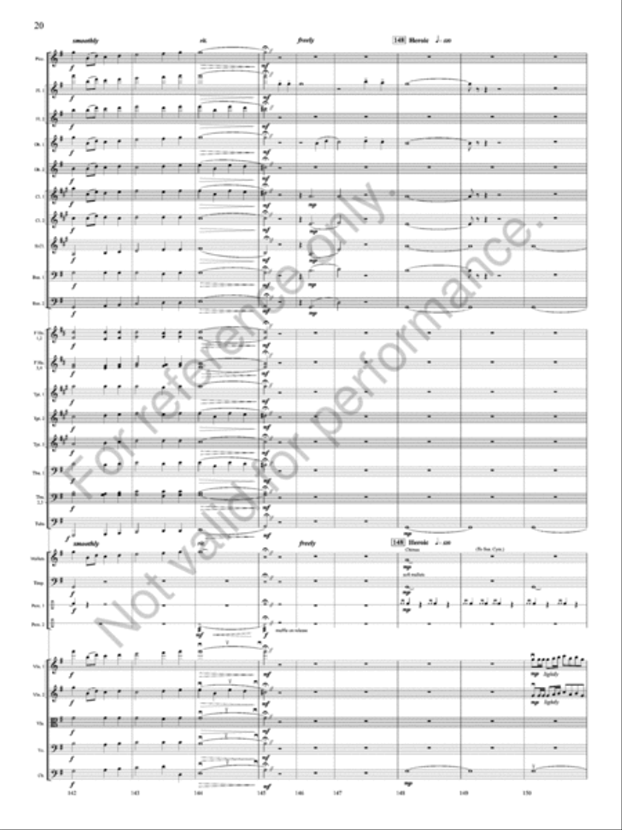 Flight Of Valor Full Orchestra scores gallery preview page 21