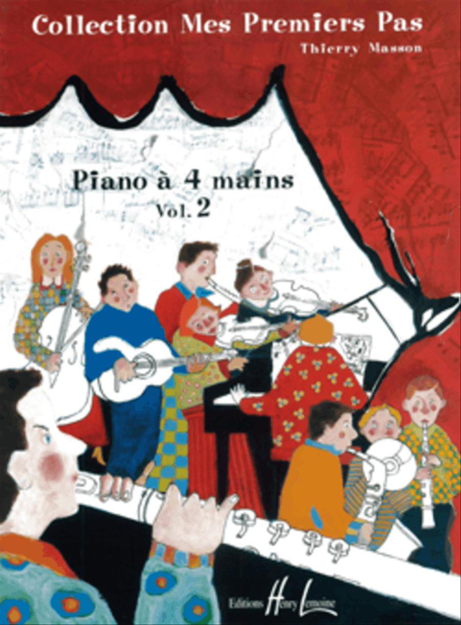 Mes premiers pas a quatre mains - Volume 2 Piano Duet scores gallery preview page 1