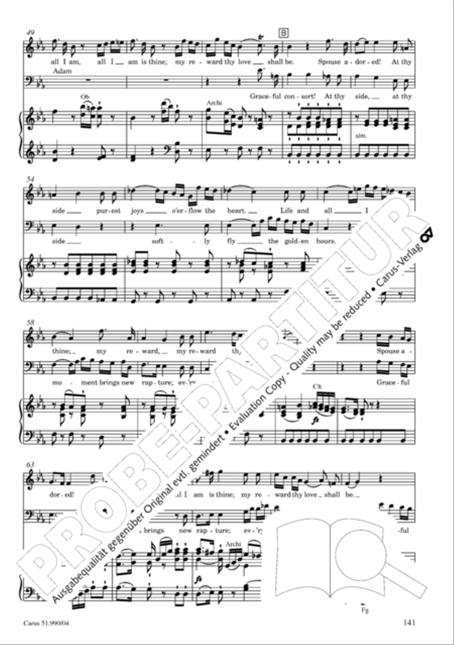 The Creation 4-Part scores gallery preview page 142