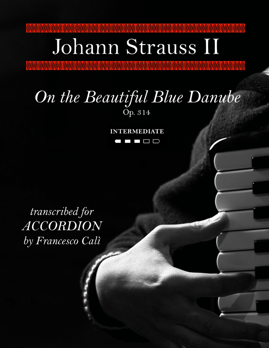 On the Beautiful Blue Danube Accordion scores gallery preview page 1