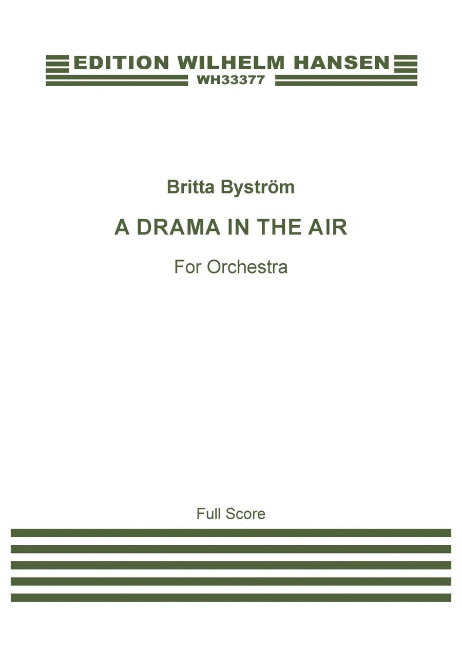 A Drama In The Air (Score) Score scores gallery preview page 1