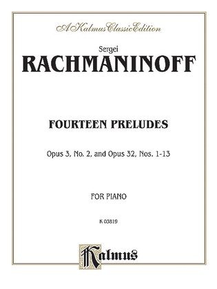 Book cover for Fourteen Preludes