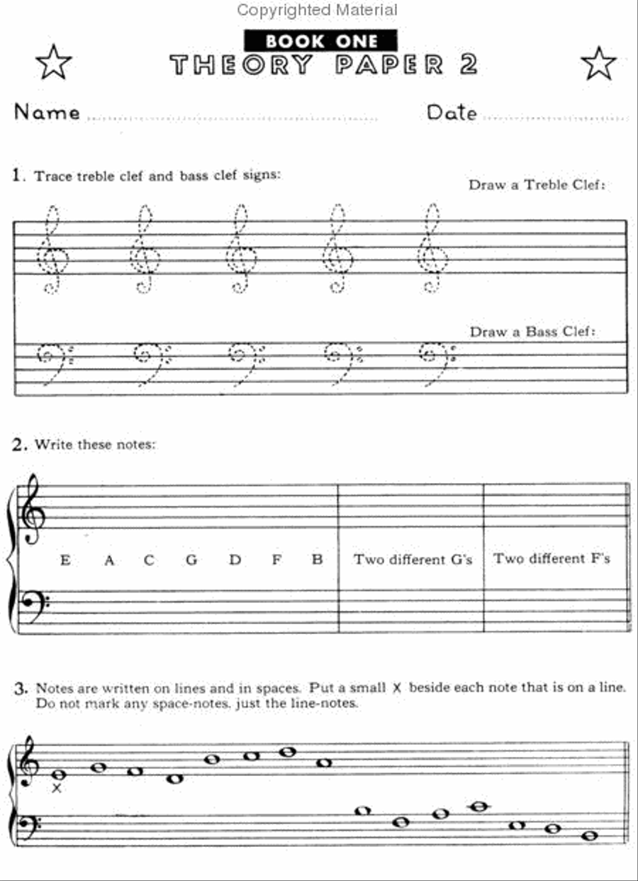 Fletcher Theory Papers Piano Method scores gallery preview page 2
