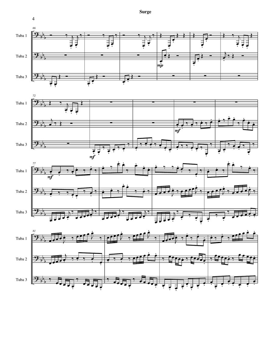Surge Brass Ensemble scores gallery preview page 4