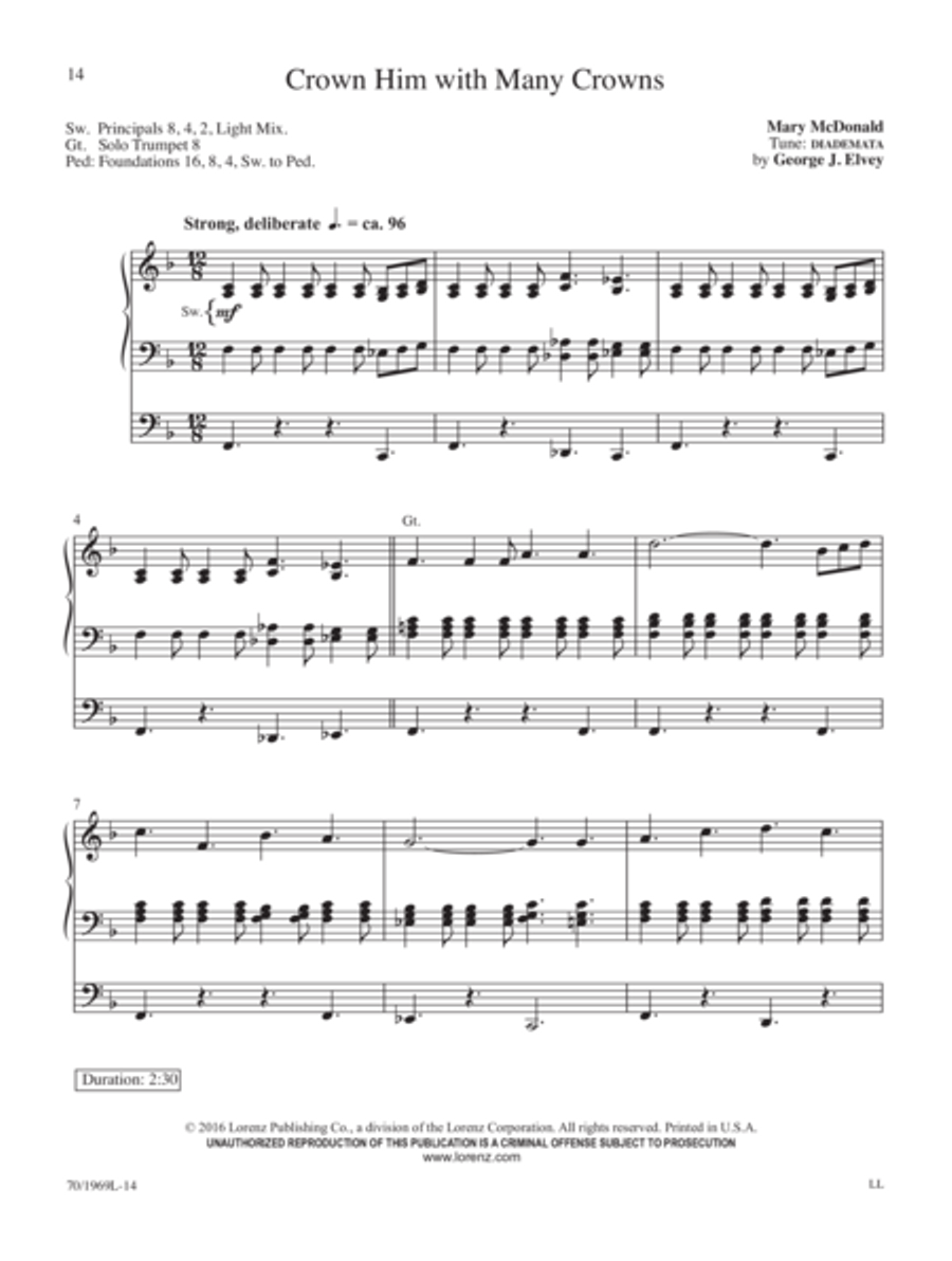 Go Out with Joy!, Vol. 2 Organ Solo scores gallery preview page 6