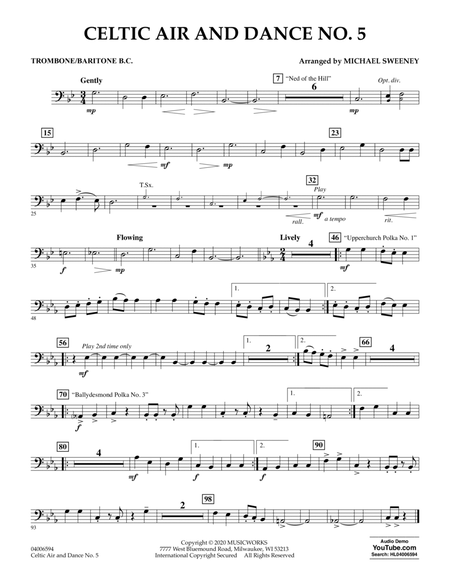 Celtic Air and Dance No. 5 - Trombone/Baritone B.C.