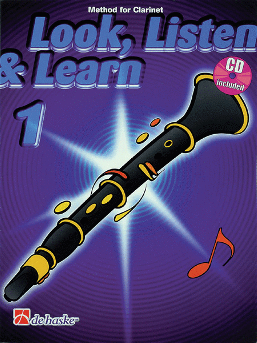 Look, Listen & Learn - Method Book Part 1 Clarinet scores gallery preview page 1