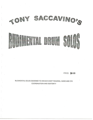 Tony Saccavino's Rudimental Drum Solos