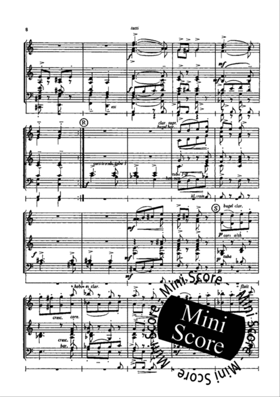 Suite Breve Concert Band scores gallery preview page 10
