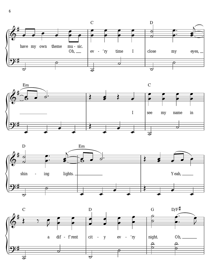Billionaire Voice scores gallery preview page 6