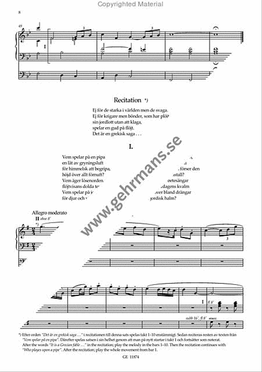 Forkladd gud Forkladd gud Mixed Choir scores gallery preview page 5