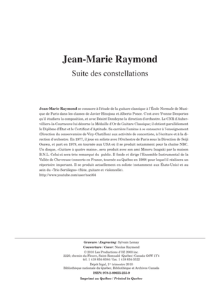Book cover for Suite des constellations