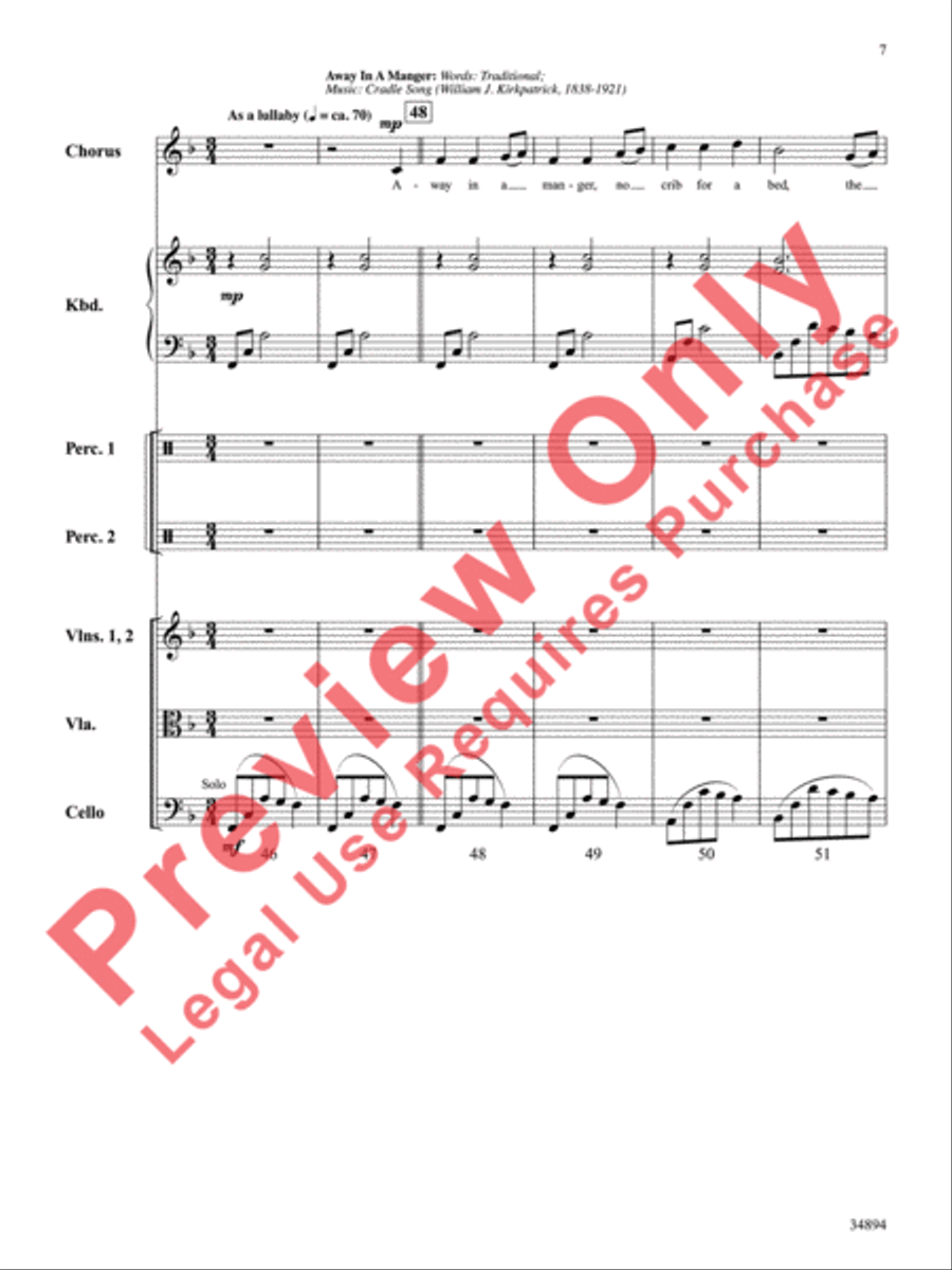Bring a Torch Choir scores gallery preview page 8