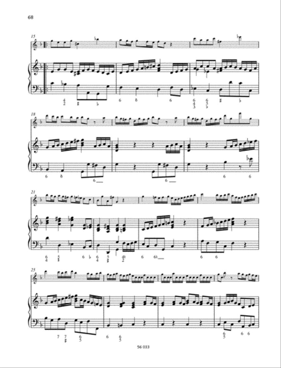 Sonata F major, TWV 41:F2 Alto Recorder scores gallery preview page 2
