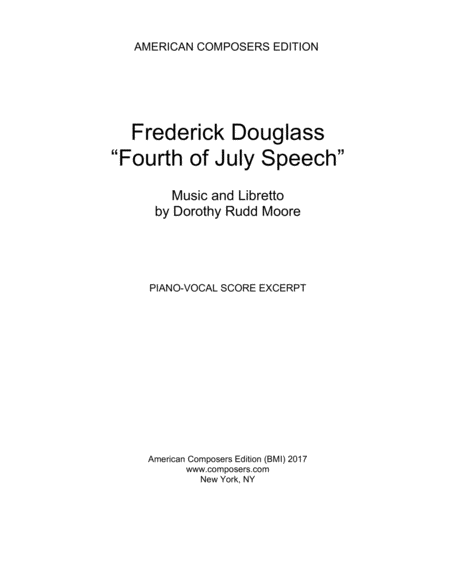 [Moore] Fourth of July Speech
