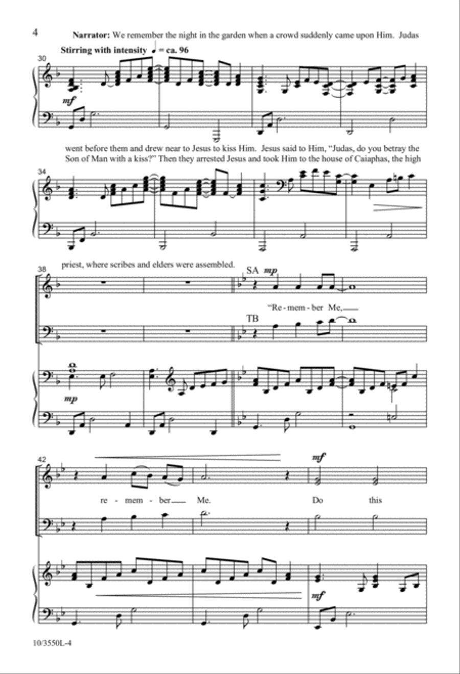 Remember the Passion 4-Part scores gallery preview page 4