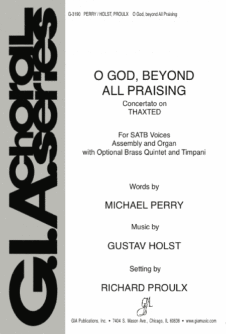 O God Beyond All Praising - Instrumental Set