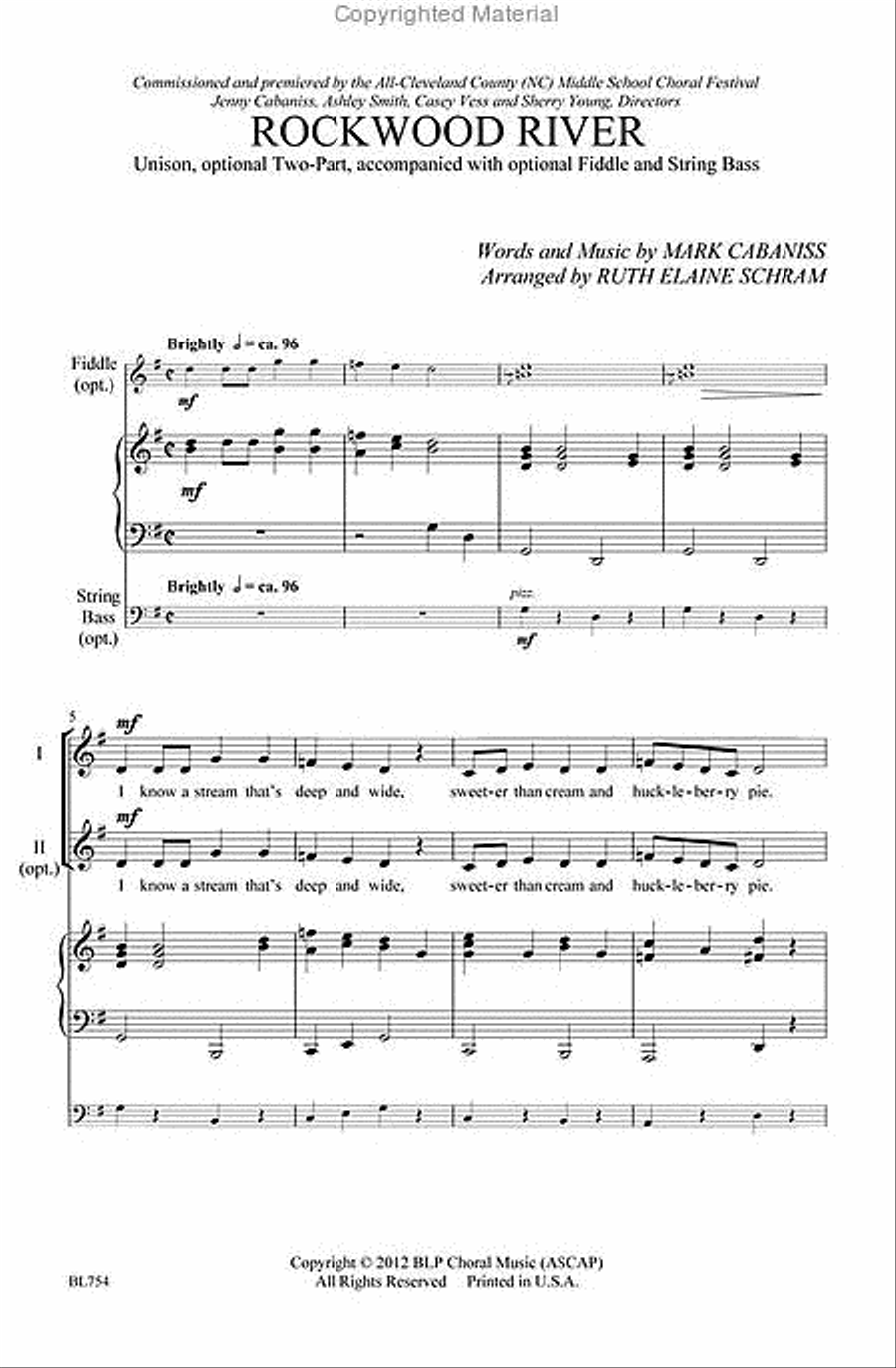Rockwood River Choir scores gallery preview page 2