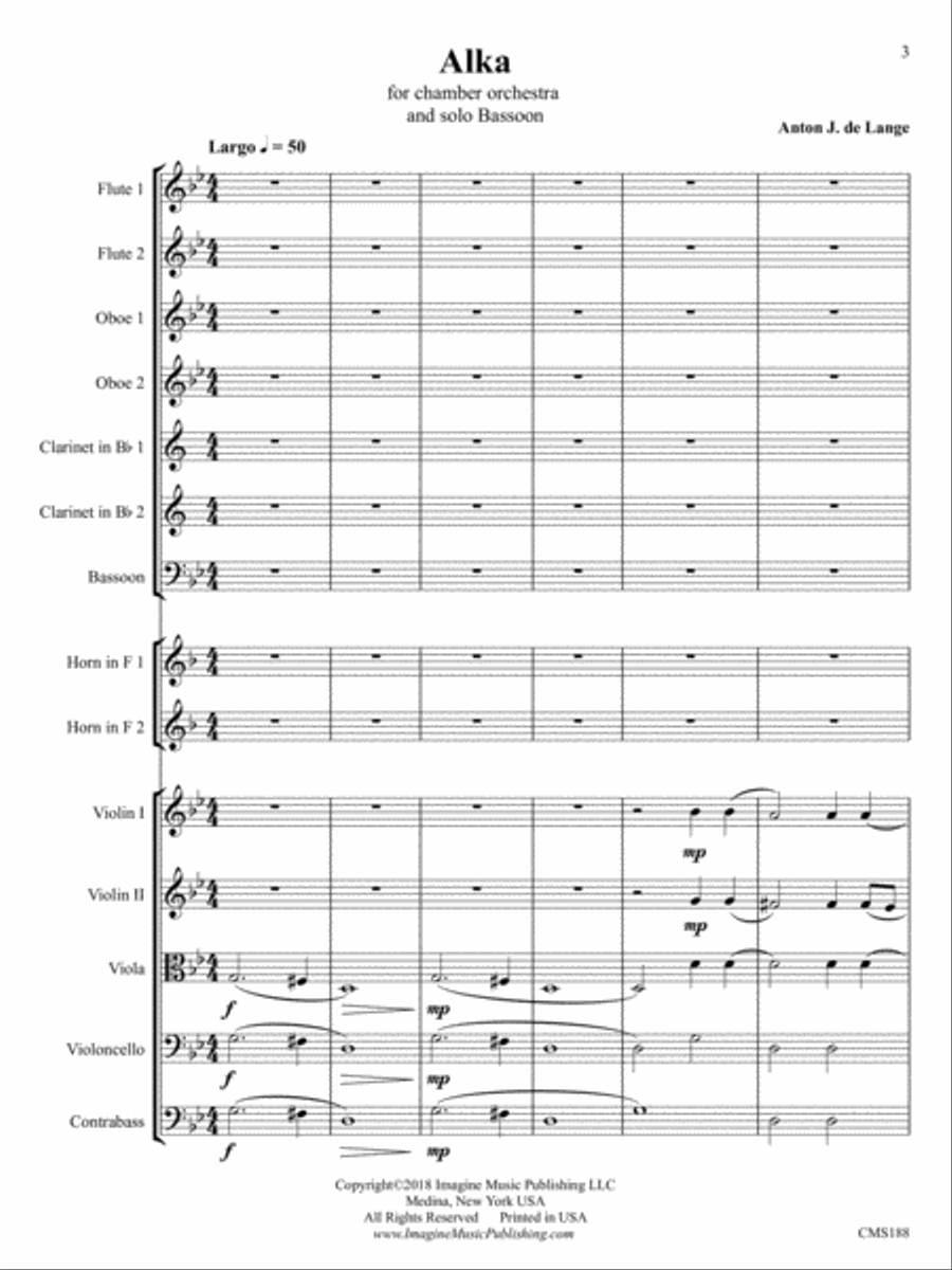 Alka Chamber Orchestra scores gallery preview page 3