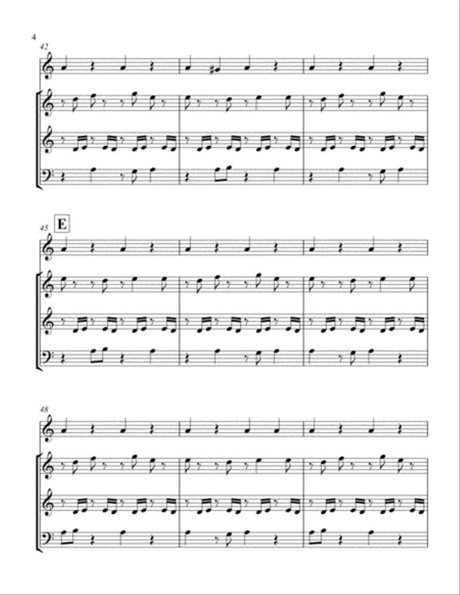 Systems Collapse Woodwind Quartet scores gallery preview page 4