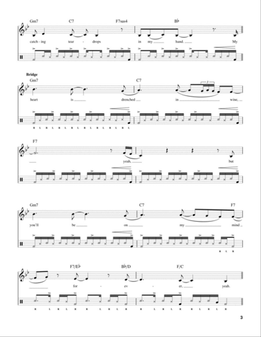 Don't Know Why (for Acoustic Guitar, Voice and Cajón) Voice scores gallery preview page 3