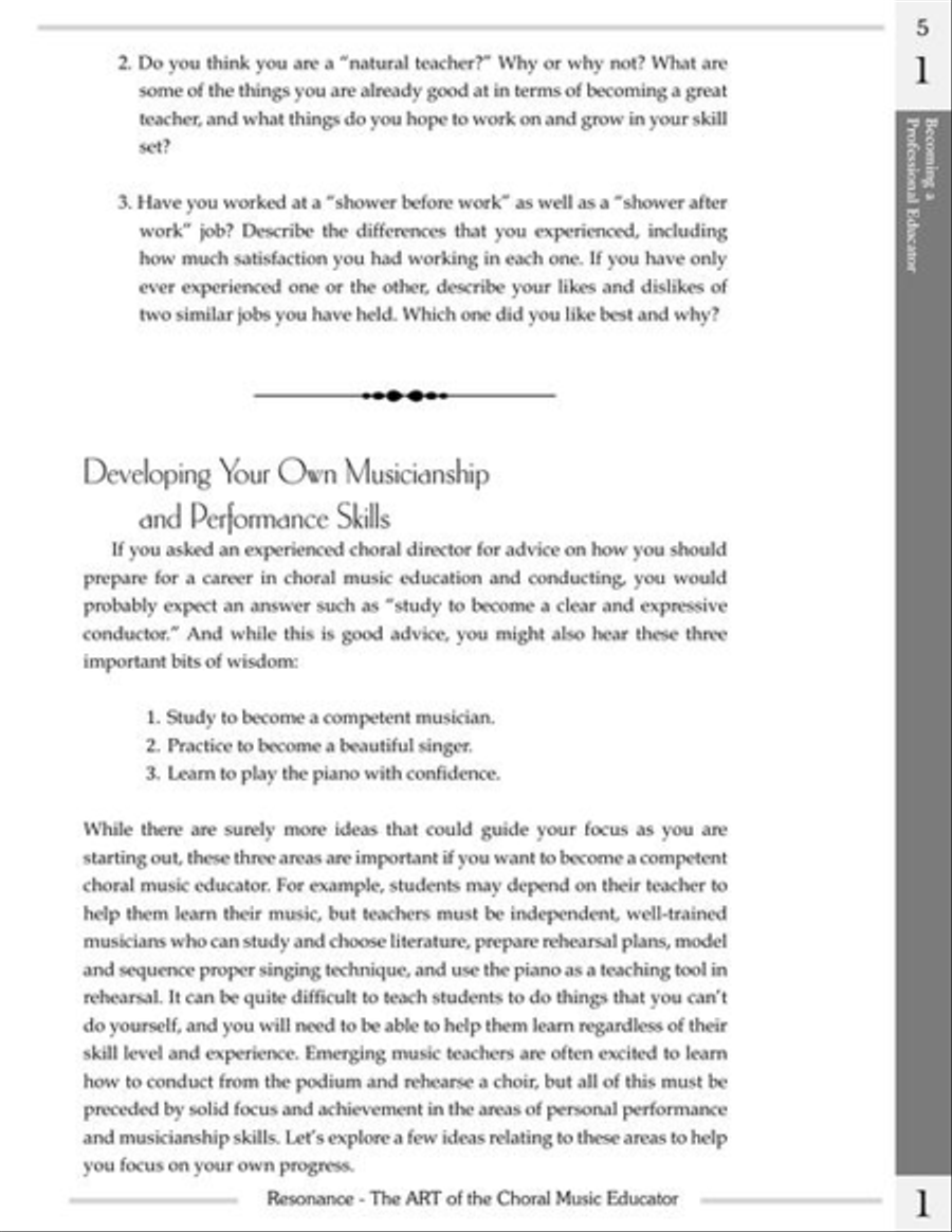 Resonance: The Art of the Choral Music Educator Choir scores gallery preview page 15