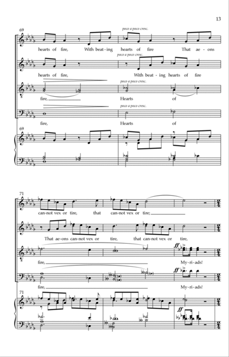 Three Nocturnes Three Nocturnes Divisi scores gallery preview page 9