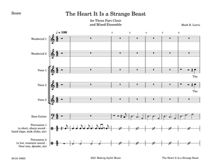The Heart It Is a Strange Beast - Three Part Choir