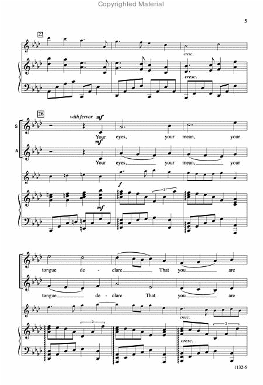 If Music Be the Food of Love SA scores gallery preview page 4