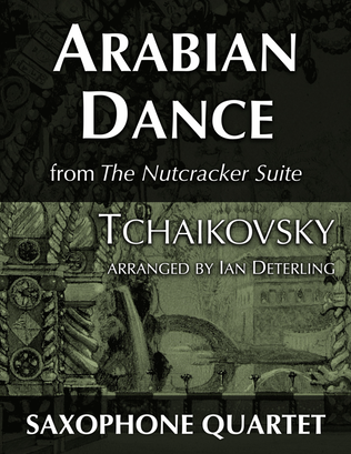 Book cover for Arabian Dance for Saxophone Quartet