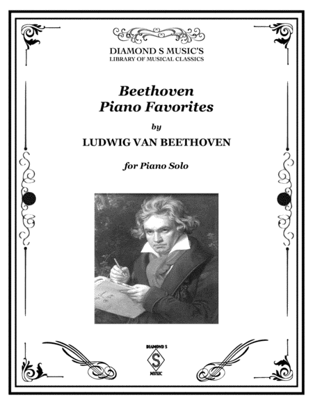 Beethoven Piano Favorites Collection - Moonlight Sonata and more - Beethoven - Piano solo image number null