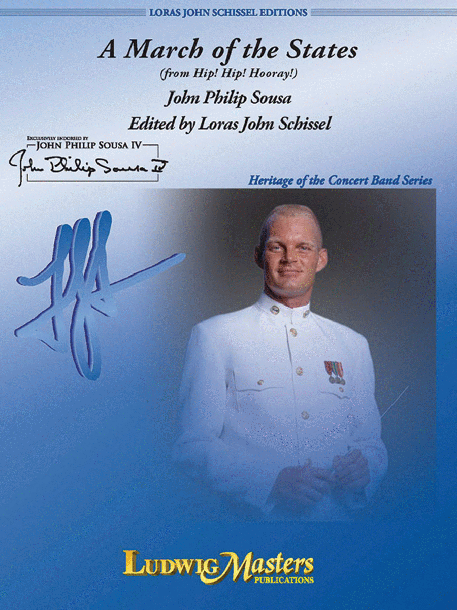 A March of the States (from Hip! Hip! Hooray!) Concert Band scores gallery preview page 1