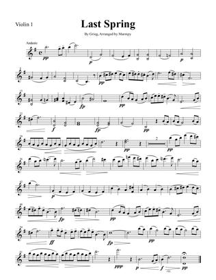 Last Spring by Grieg (arranged for String Quartet)